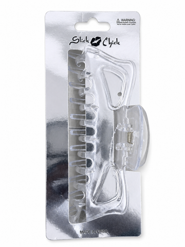 Large Claw Clip — Clear