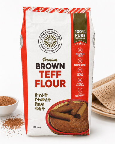 Brown Teff Flour 10 KG