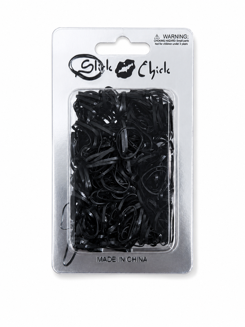 Hair Rubber Bands — Black