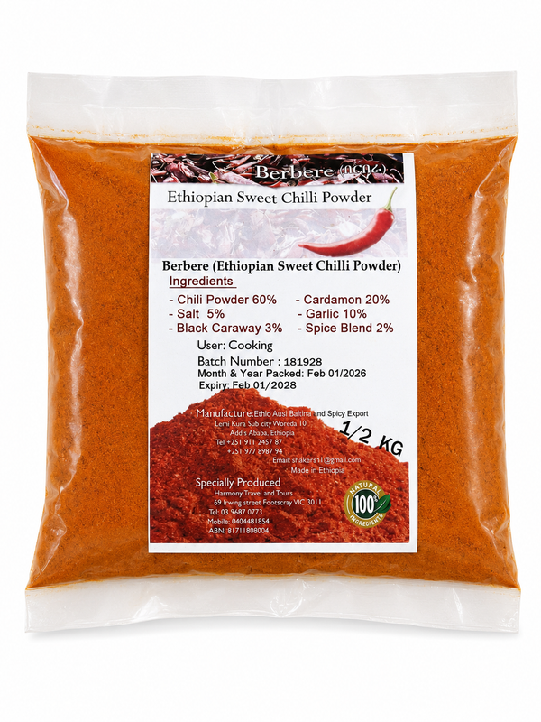 Berbere Sweet Chilli Powder