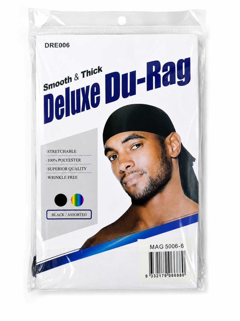 Deluxe Du-Rag — Black