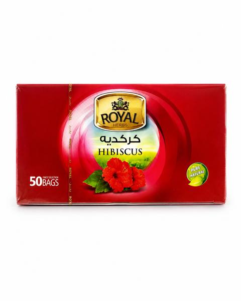Royal Herbs Hibiscus Tea 50 bags