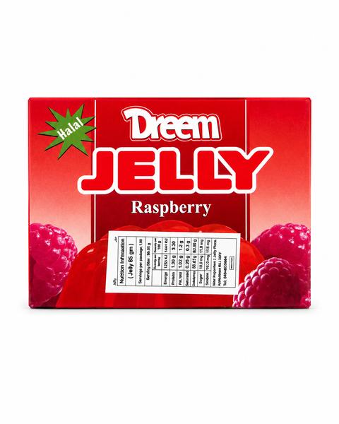 Dreem Jelly Raspberry 85g