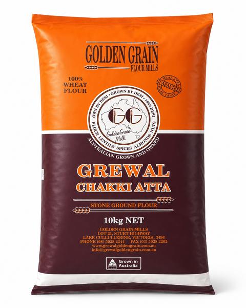 Grewal Chakki Atta Wheat Flour 10kg